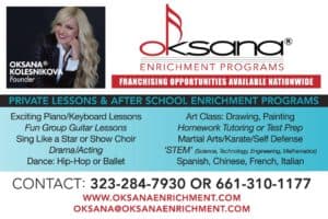 Oksana Enrichment Franchise