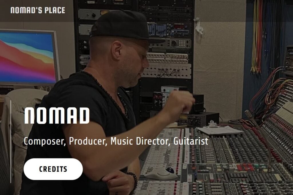 Nomad - music composer producer guitarist
